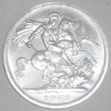 Copper-Nickel Coin Great Britain 1951 Five Shillings or Crown King George VI BU