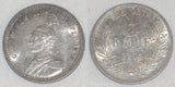 Nice 1904A Silver Coin German East Africa Quarter Rupie/Rupee Toned Choice AU