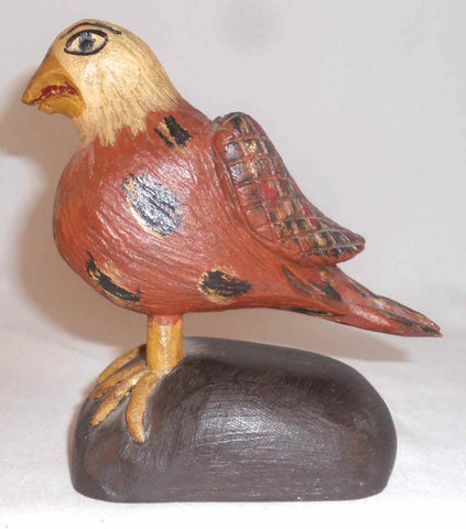 1975 Walter & June Gottshall Schimmel Style PA Dutch Carved & Painted Wood Eagle