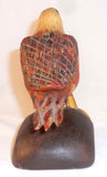 1975 Walter & June Gottshall Schimmel Style PA Dutch Carved & Painted Wood Eagle