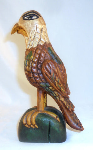 1984 Carved Painted Wood Folk Art Schimmel-type Eagle By Walter & June Gottshall
