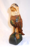 1984 Carved Painted Wood Folk Art Schimmel-type Eagle By Walter & June Gottshall