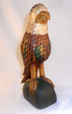 1984 Carved Painted Wood Folk Art Schimmel-type Eagle By Walter & June Gottshall