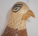 1984 Carved Painted Wood Folk Art Schimmel-type Eagle By Walter & June Gottshall