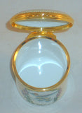 Halcyon Days Enamels England Tall Cylindrical Box Ducks and Their Chicks in Box