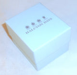 Halcyon Days Enamels England Tall Cylindrical Box Ducks and Their Chicks in Box
