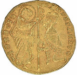 1341-1354 Gold Ducat or Zecchino Venice Italy Andrea Dandolo Coin Fr. 1221 AU 58