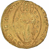 1341-1354 Gold Ducat or Zecchino Venice Italy Andrea Dandolo Coin Fr. 1221 AU 58