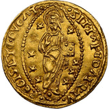 Nice 1523-39 Gold Coin Venice Italy Ducat Zecchino Andrea Gritti Fr. 1246 MS 62