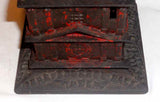 1876 Enterprise Painted Cast Iron Penny Bank Independence Hall Tower Phila PA
