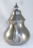 Antique 1825-37 Pear-Shaped Pewter Teapot Josiah Danforth Middletown Connecticut