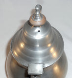 Antique 1825-37 Pear-Shaped Pewter Teapot Josiah Danforth Middletown Connecticut