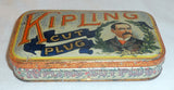 Antique Kipling Cut Plug Lithography Decorated Tobacco Tin Green Label