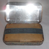 Antique Kipling Cut Plug Lithography Decorated Tobacco Tin Green Label