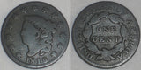 1819 Liberty Head Coronet Head Design Large Cent Possible 9 over 8 Variety Good