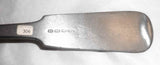 Large English Antique Pewter Victorian Soup Ladle Straight Handle and Large Bowl