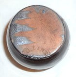 Old Pennsylvania Christian Link Redware Lead & Manganese Glazed Small Jelly Jar