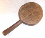 Antique Carved Wood Primitive Lollipop Butter Print PA Dutch Pinwheel Design