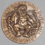 1961 Bronze Medal Society Of Medalists SOM 64 Nat Choate David and Goliath MIB