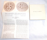 1961 Bronze Medal Society Of Medalists SOM 64 Nat Choate David and Goliath MIB