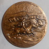 1959 Medal Society of Medalists 59th Issue Apache Buffalo Hunt & Dance by Houser