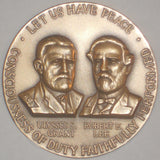 1961-1965 Official Commemorative Civil War Bronze Medal by Centennial Commission