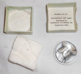 1962 Pure Silver Medal William Penn & The Seal of The State Of Pennsylvania MIB