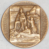 1971 Bronze Commemorative Medal Charles Carroll of Carrollton Ralph J. Menconi