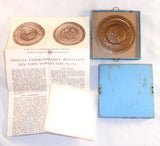 1964-1965 New York World's Fair Bronze Medal Corporation Unisphere by US Steel