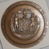 1964-1965 New York World's Fair Bronze Medal Corporation Unisphere by US Steel