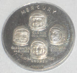 Rare 0.925 Silver Medal Mercury Project Federal Mint Vienna Unc. in Original Box