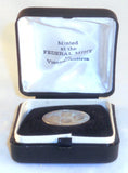 Rare 0.925 Silver Medal Mercury Project Federal Mint Vienna Unc. in Original Box