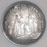 1906 Silver Medal Pope Pius X ANIV Consecration of 14 French Bishops By Bianchi