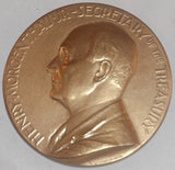 1934 Bronze Commemorative Medal Henry Morgenthau Jr Treasury Secretary US Mint