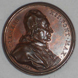 1732 Vatican Medal Pope Clemens XII A III Justice Confirmed By Year of Salvation