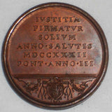 1732 Vatican Medal Pope Clemens XII A III Justice Confirmed By Year of Salvation