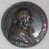 1591 Vatican Bronze Medal Pope Innocent IX AN I Jesus Washing Disciples Feet