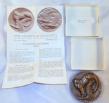 1959 Bronze Medal Society Medalists 60th Issue K. Lane Weems God Made the Beast