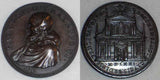 1571 Bronze Medal Pope Pius V AN VI Consecration Church Holy Cross Boscomarengo