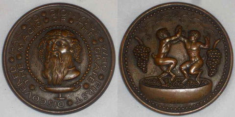 1930 Bronze Medal Society of Medalists 2nd Issue Paul Manship Hail Dionysus
