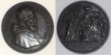 Papal State AE Medal Pope Paul IV Christ Driving Money Changers from the Temple