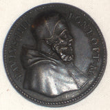 Papal State AE Medal Pope Paul IV Christ Driving Money Changers from the Temple