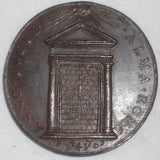 Date 1475 Over 1450 Vatican Bronze Medal Pope Sixtus IV Jubilee Holy Door Closed