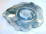 Antique Griffin, Smith and Hill Etruscan 9" Majolica Colorful Begonia Leaf Tray
