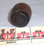 Antique Primitive Small Size Plunger Type Wood Butter Mold Nice Heart Design