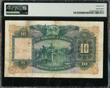 1955 Hong Kong Shanghai Banking Corporation 10 Dollars Banknote PMG Very Fine 25