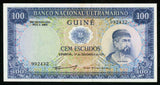1971 Banco Nacional Ultramarino Portuguese Guinea 100 Escudos P 45a Apparent UNC