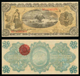 Two Pesos Gobierno Provisional De Mexico 1915 Banknote Veracruz P# S1103 CU