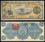 20 Pesos Banknote Provisional Government Mexico Veracruz 1.12.1914 Apparent UNC