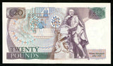 1984-1988 Great Britain Twenty Pounds Queen Elizabeth Signed Somerset Prefix 53A